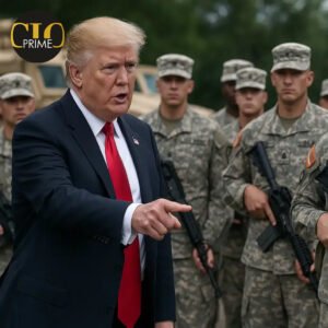 Read more about the article Trump to Address Troops Amid Rising Tensions Over Immigration Protests