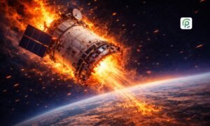 The Fiery Return Navigating the Reality of the Van Allen Probe Re-entry 