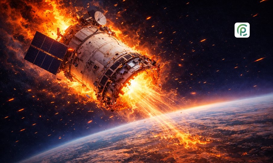 The Fiery Return Navigating the Reality of the Van Allen Probe Re-entry