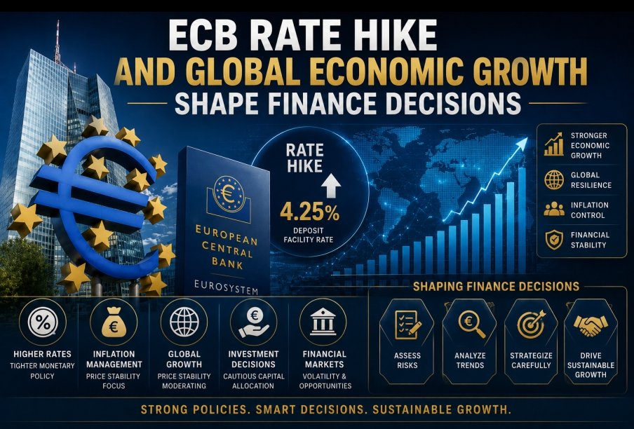 ECB Rate Hike and Global Economic Growth Shape Finance Decisions in 2026