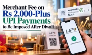 Read more about the article Merchant Fee on Rs 2,000-Plus UPI Payments to Be Imposed After Diwali