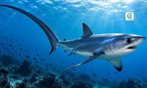 Thresher Shark Face: Eyes, Mouth, and Features 
